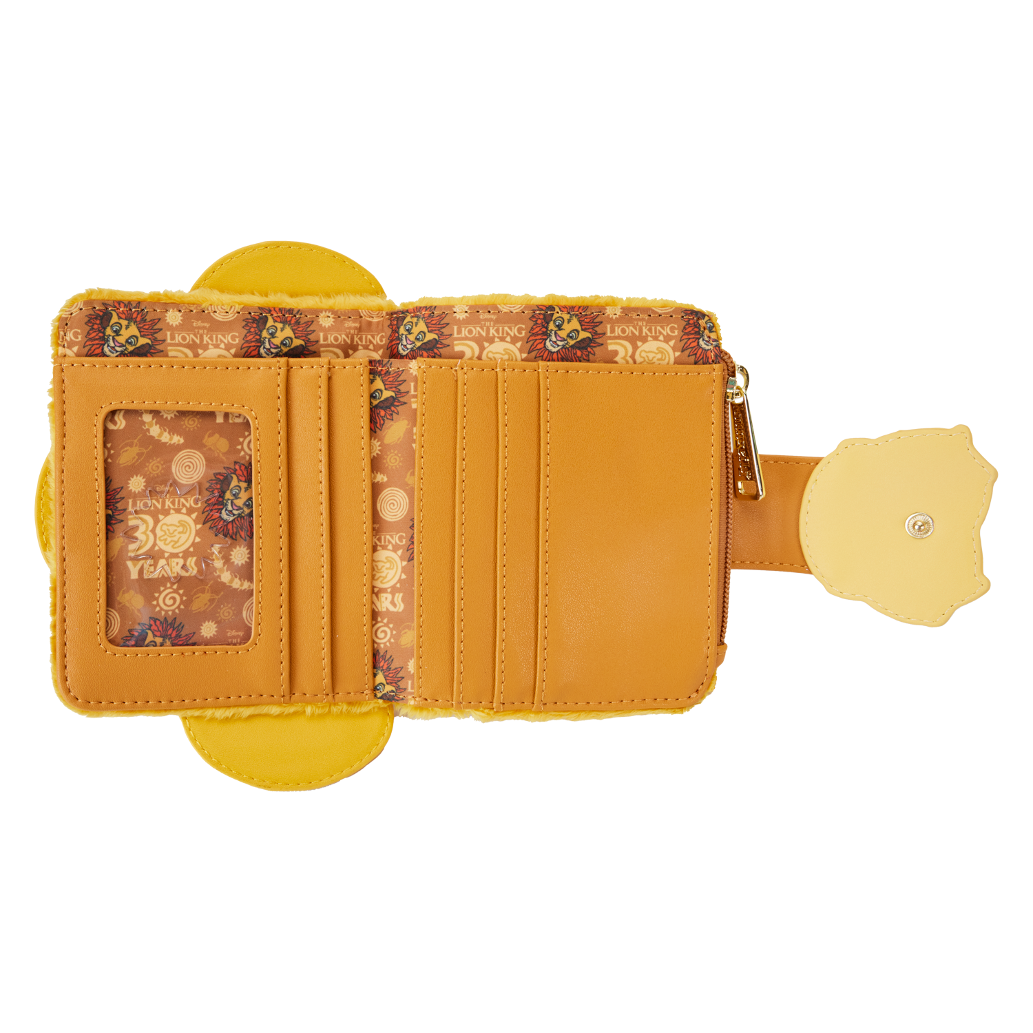 The Lion King Exclusive 30th Anniversary Simba Plush Flap Wallet - Image 5