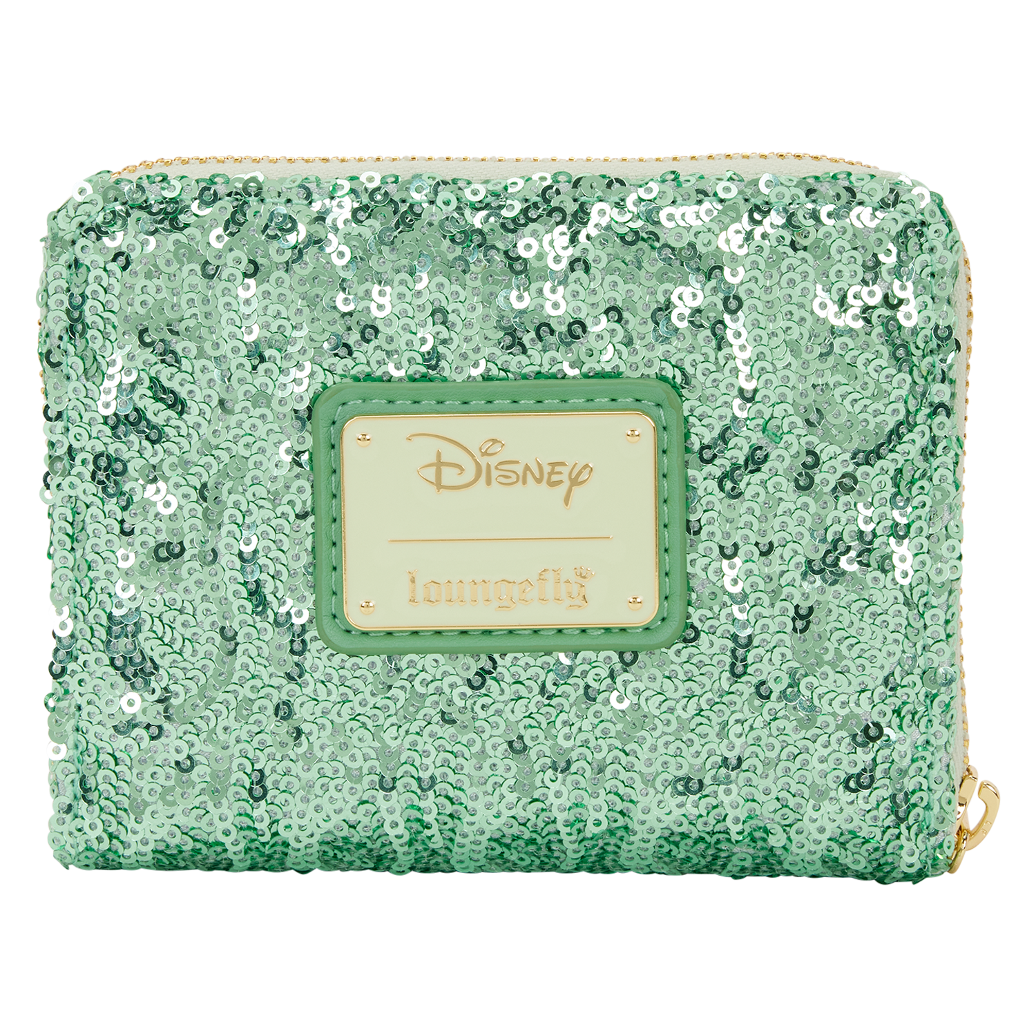 Peter Pan Tinker Bell Holiday Sequin Tri-Fold Wallet - Image 5