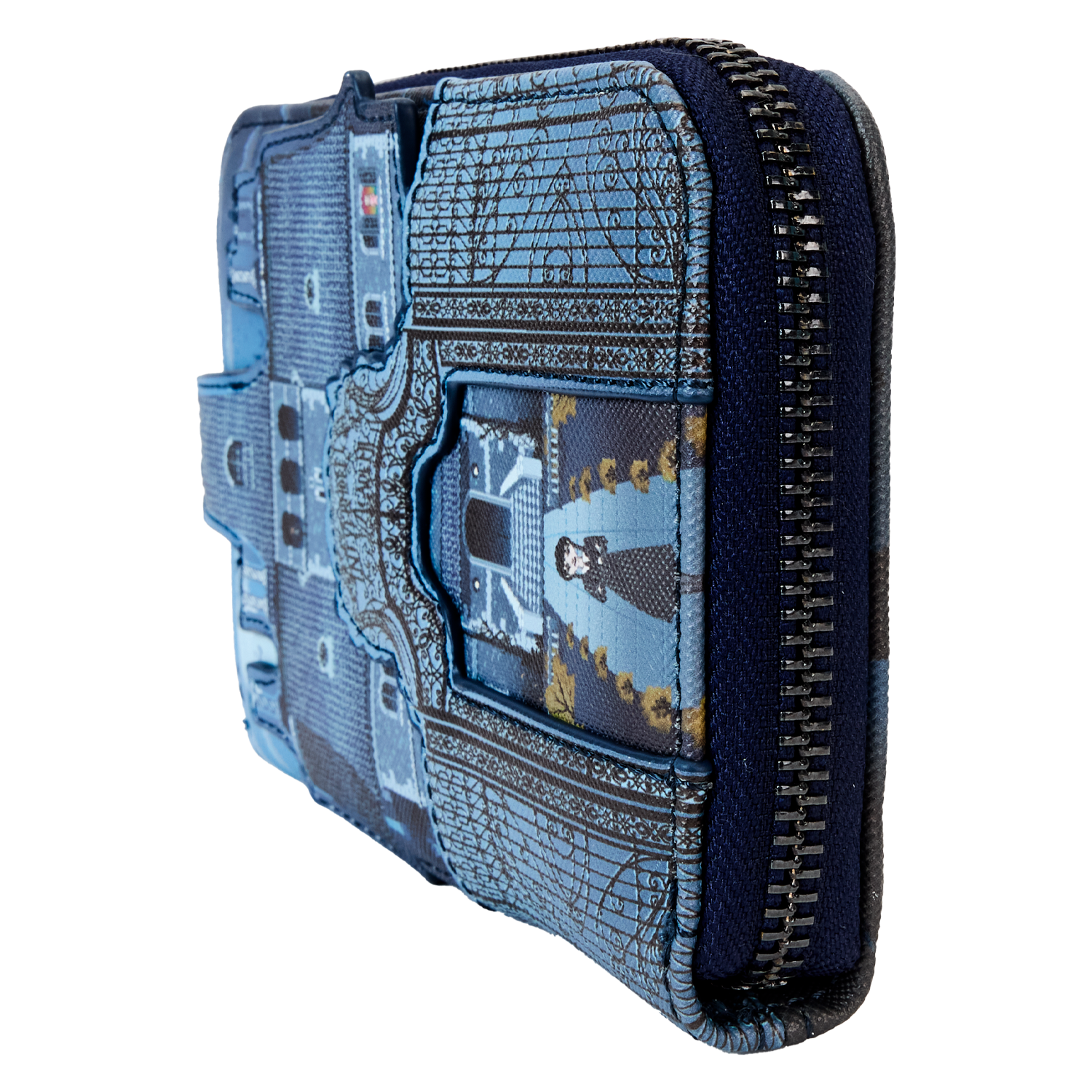 Wednesday Nevermore Academy Castle Zip Around Wallet - Image 4