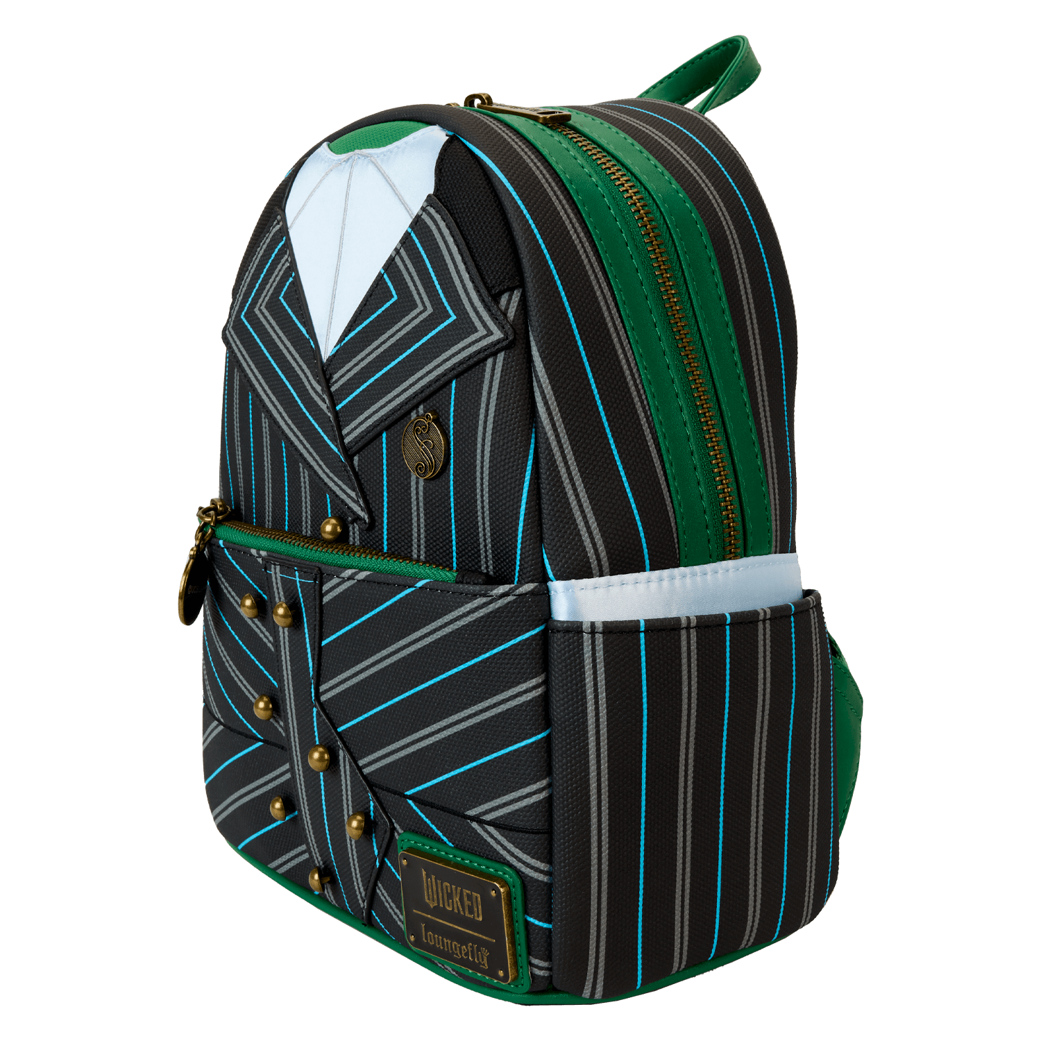 Wicked Elphaba Shiz University Uniform Cosplay Mini Backpack - Image 4